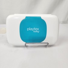 Playtex Baby Empty Baby Wipes Travel Size Dispenser Refillable Case Teal White