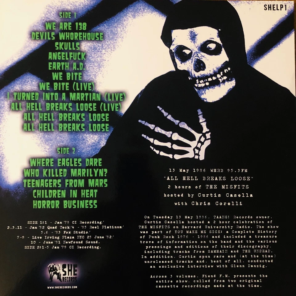 MISFITS-Fiend F.M. Vol 1 LP (MINT) - Photo 2/4