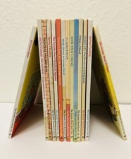 The SESAME STREET Book Club 1980  s Lot of 14, Hardcover Children  s Book