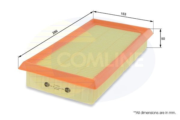 Air Filter Fits Dacia Solenza Renault Clio Kangoo Megane COMLINE EAF445