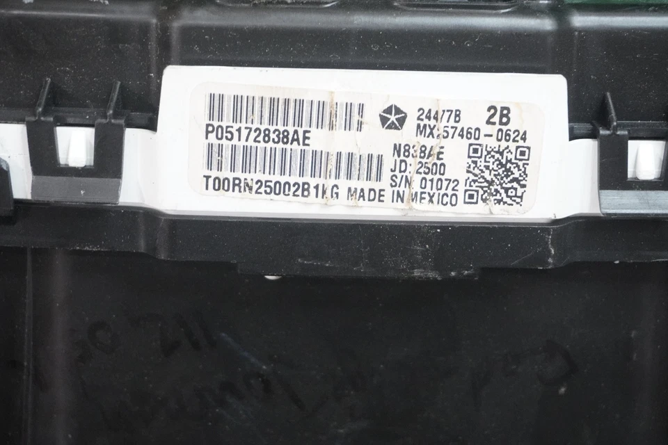 2009 2010 DODGE Journey Speedometer Gauge Cluster OEM 73K Miles 05172838AE - Image 3 of 4