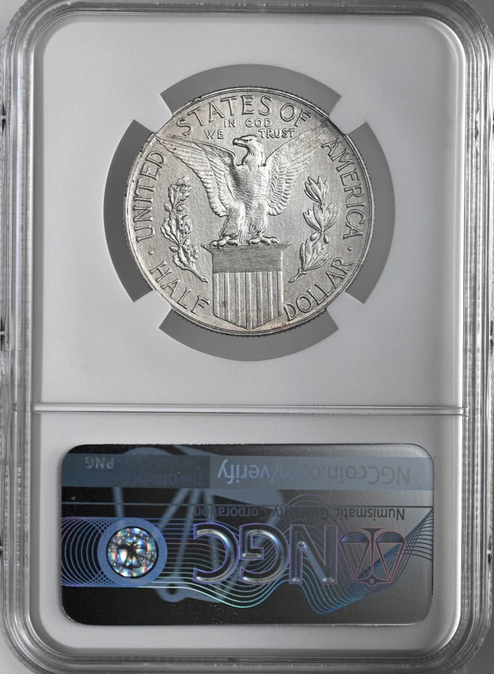1915-S  50C PANAMA PACIFIC HALF DOLLAR  NGC AU DETAILS "CLEANED" #8405243-029 - Image 4 of 4