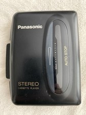 Panasonic Portable Stereo Cassette Tape Player RQ-P30 Tested Works