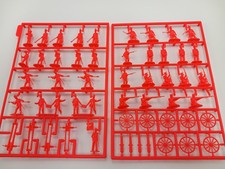 IMEX (520) Artiglieria messicana ad Alamo (1/72) 4 pistole/34 figurine. INCOMPLETO