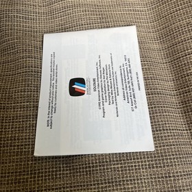 Solitaire Nintendo NES Game W Instructions American Video Entertainment Sleeve