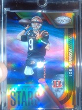 2022 Panini Certified - Certified Stars Joe Burrow #CS-6 Mirror Bronze /249 SP