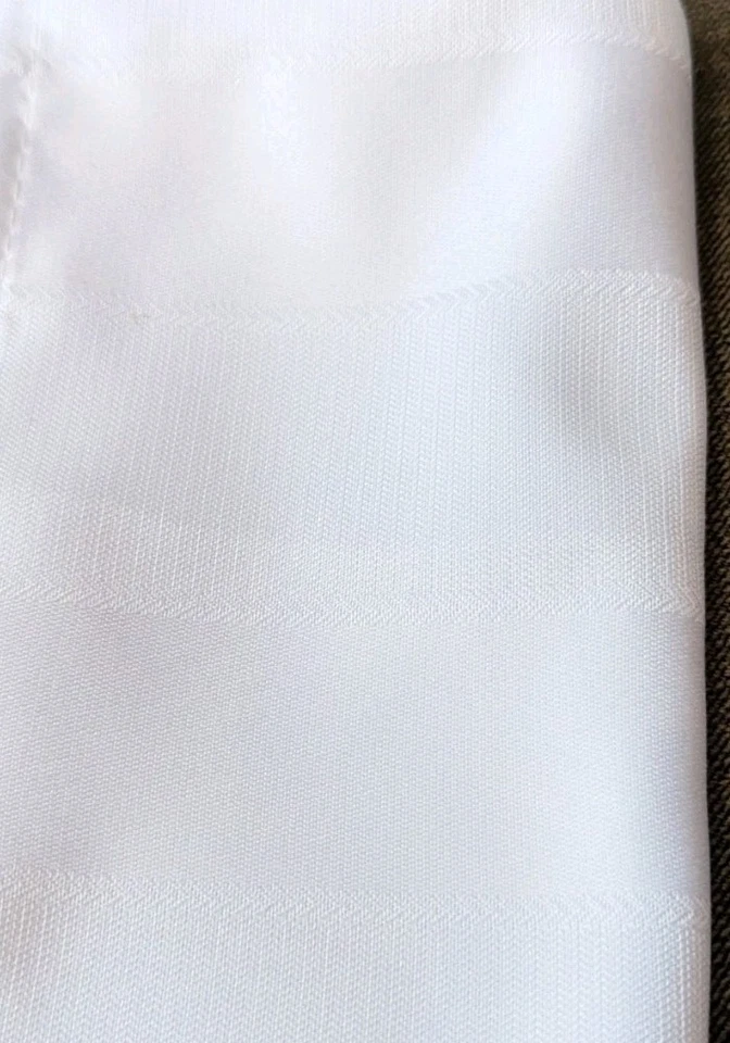 Conjunto de 6 guardanapos de jantar Waterford Barons listras largas brancas - Imagem 3 de 4