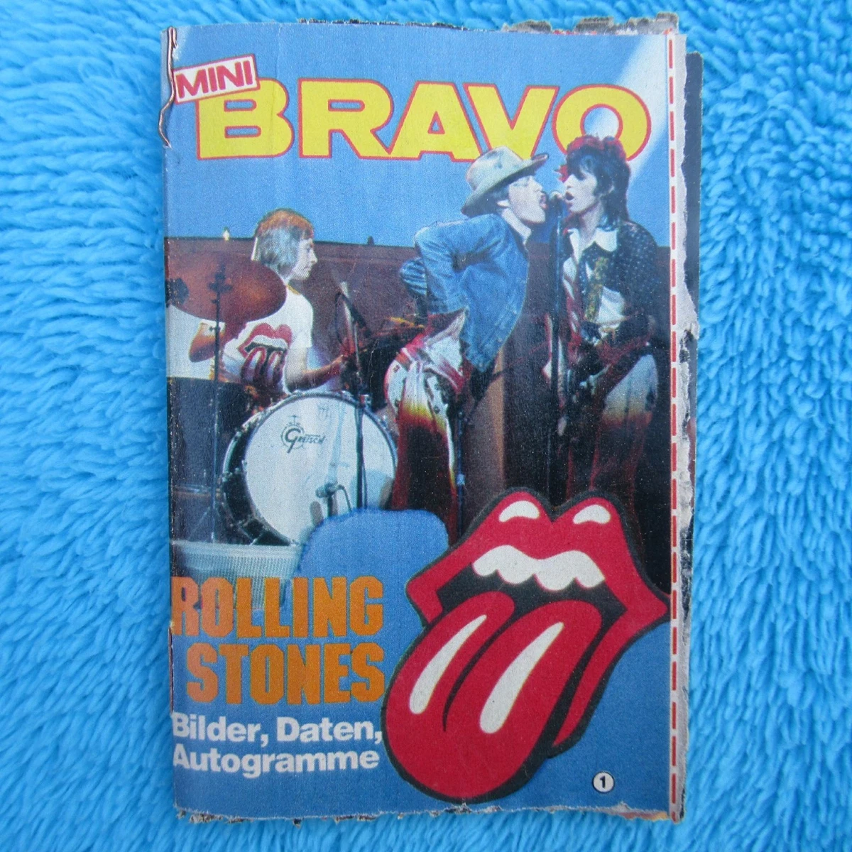 The Rolling Stones Mini BRAVO 2 Seiten 1970er