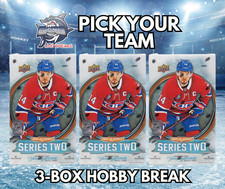 TORONTO MAPLE LEAFS 25/26 Upper Deck Series 2 Hockey 3-Box Hobby Break #9