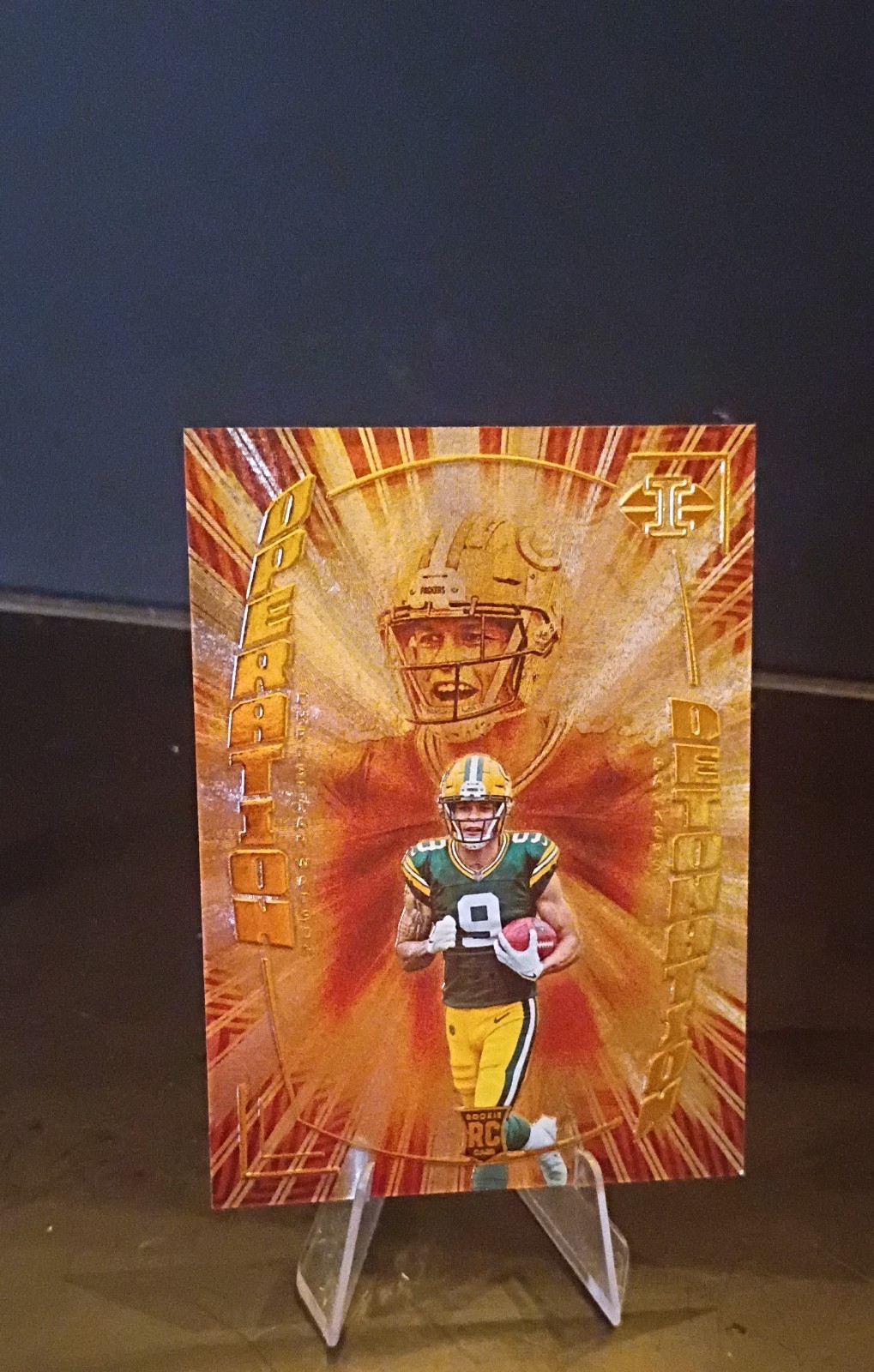 2022 Panini Illusions - Operation Detonation Christian Watson #OD-29 (RC)
