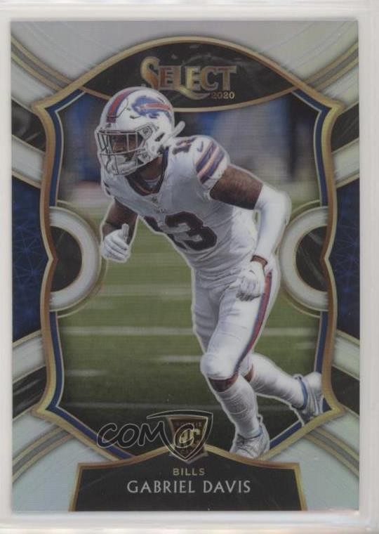 2020 Panini Select Concourse Silver Prizm Gabriel Davis #82 0a3