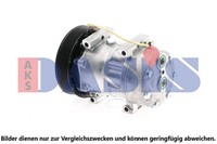AKS Dasis Kompressor Klimaanlage 851876N FüR Renault Premium 24V