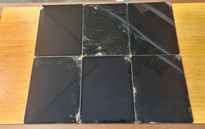 6x iPad Pro 12.9 (3rd Gen) A1876 - Cracked LCD - Please read | eBay