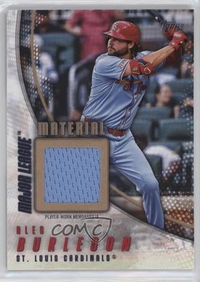 2025 Topps Series 1 Major League Material Gold 18/50 Alec Burleson #MLM-AB 0t2