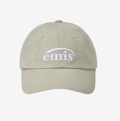 EMIS New Logo Pigment Ball Cap - 7 Colors Available - Authentic K-Fashion Hat