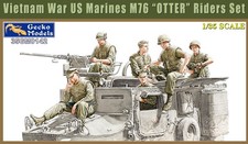 Gecko Models 35GM0142 1/35 Vietnam War US Marines M76 OTTER Riders set