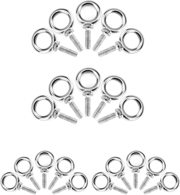 #ad Eye Bolt 20 Pack 3 8quot; 16 X 1 Marine Grade Stainless Steel Lifting Ring Threaded $74.99