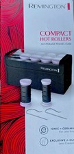 Remington Compact Ionic Ceramic Hot Rollers Set of 10 Ceramic H1015 Travel NOB