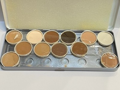 NEW KRYOLAN PROFESSIONAL SUPRACOLOR MAKEUP PALETTE 12 COLORS ART 1004
