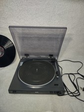 RCA LAB-1200 Fully Automatic Belt Drive Turntable Record Player w/ Stylus VIDEO