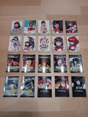 set 20 karten card gun buster carddass masters movic amada