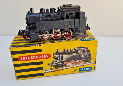 Trix Express H0 1:87 Dampflok 750  8020 Funktioniert OVP | Condition: Gebraucht