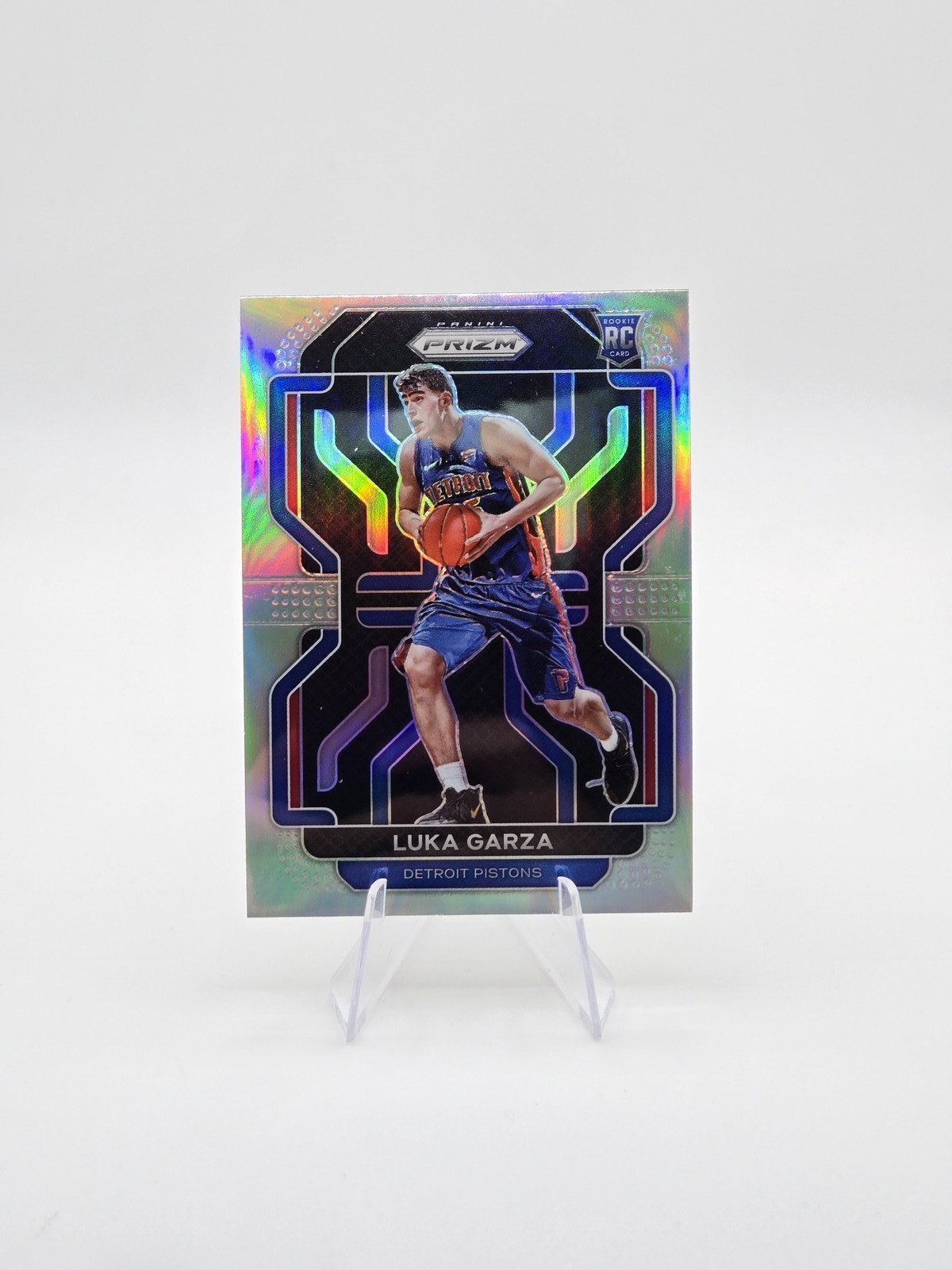 Luka Garza 2021-22 Panini Prizm RC True Silver SP #303