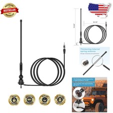 Flexible Boat Antenna - Universal Waterproof AM FM Golf Cart RV Radio