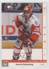 2002-03 Card Cabinet SHL Elitset Promos Henrik Zetterberg #TCC-10 Rookie RC 7ez. rookie card picture