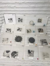 Close to My Heart My Acrylic Stamps Lot Of 16 RETIRED NEW GENTLY USED