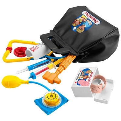 Mattel JGF12 - Fisher-Price - 80. Jubiläum - Retro-Arzttasche mit Zubehör