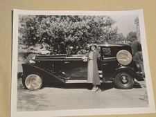 Vintage Original 1936 Brewster Ford 8x10 Photo Print Conde Bloomfield Hills Mi.