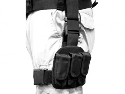 NcSTAR Airsoft 3 piezas pierna caída pistola funda cargador bolsa negro CV2908 Foto 3 de 4