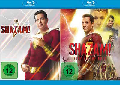 Shazam! 1 & 2 - (Fury of the Gods) # 2-BLU-RAY-SET-NEU