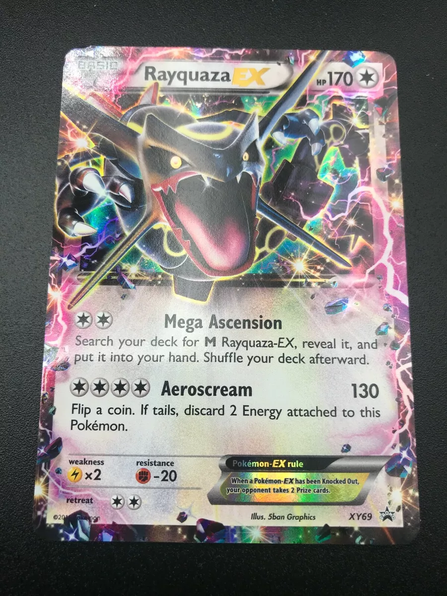 Carta Pokémon Rayquaza Shiny Ex, Jogo de Tabuleiro Pokémon Usado 38606777