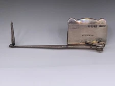 Antique Asprey & Co. London Sterling Silver Bookmark PAT#257529