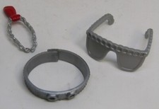 Monster HIgh 2-Piece Accessory Set, Sunglasses, Tie, Headband.