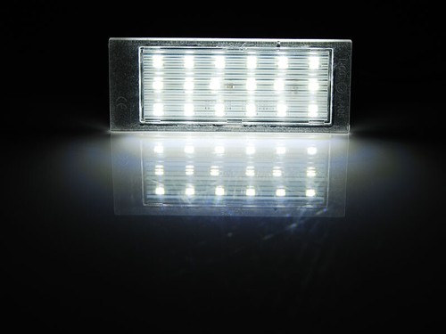 number plate lights for RENAULT TWINGO 2 CLIO 3 MEGANE 2 3 LAGUNA 2 3 LED - Picture 2 of 3