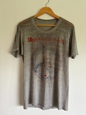 Chemise de concert originale très rare IRON MAIDEN 1982-83 grande tournée