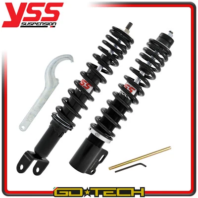 KIT AMMORTIZZATORI YSS REGOLABILI ANTERIORE POSTERIORE VESPA PX 125 150 200 PE