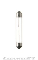 Soffitte 24V 3W S6 6,5X36Mm GlüHbirne Lampe Birne 24Volt 3Watt Neu