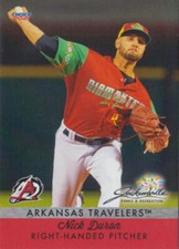 2021 Arkansas Travelers Nick Duron RC Rookie Seattle Mariners