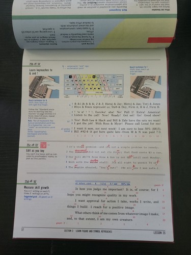 Typing Book College Keyboarding Intensive Course 1991 Office Careers 12th Ed - Picture 3 of 5