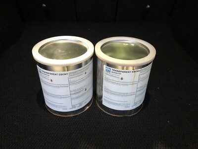 2 Gallons PPG Ebony Color Transparent Stain New