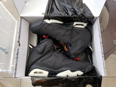 Custom Nike Air Jordan 6 Black Denim 