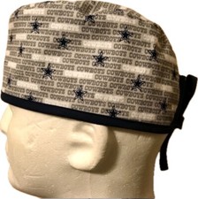 NFL Dallas Cowboys Small Words Scrub Hat Chemo Cap