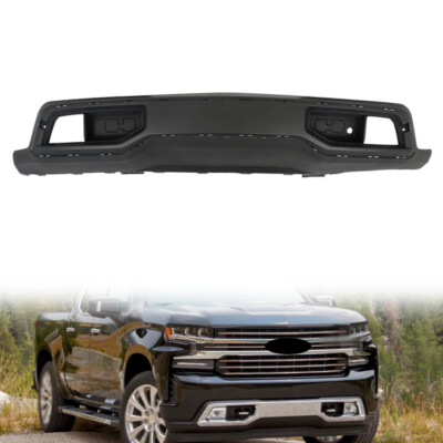 For 2019-2021 Chevrolet Silverado 1500 Plastic Front Bumper W/ Trim Plate New