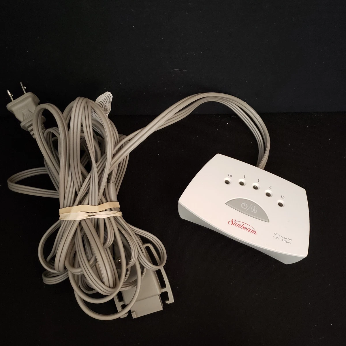 Sunbeam heated blanket cord outlet