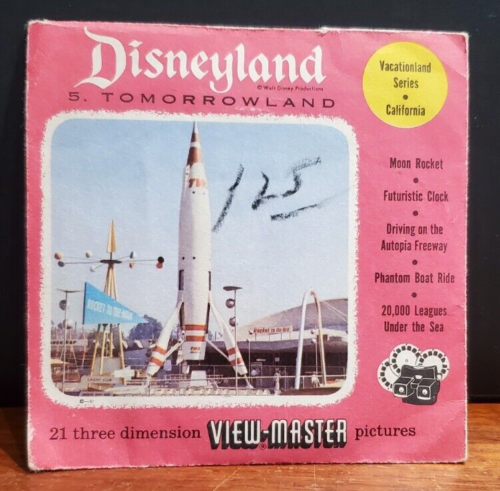 Sawyers View Master Tomorrowland Disneyland Vacationland Series 3 Reels 1956 - Picture 1 of 4