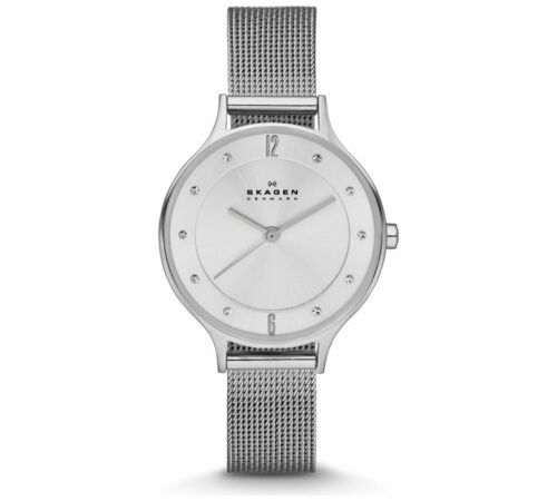Skagen 39SSS Women\'s Silver Stainless Steel Mesh Analog Dial Wrist Watch JNA571 Skagen 39SSS Women main image 4